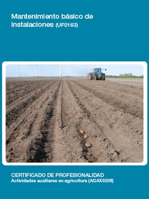 cover image of UF0163--Mantenimiento básico de instalaciones